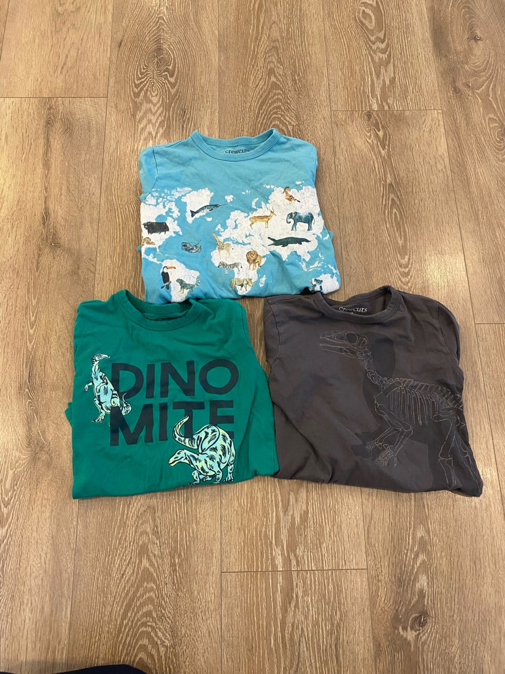 Jcrew Crew Cuts long sleeve graphic tshirt bundle (3 shirts!)